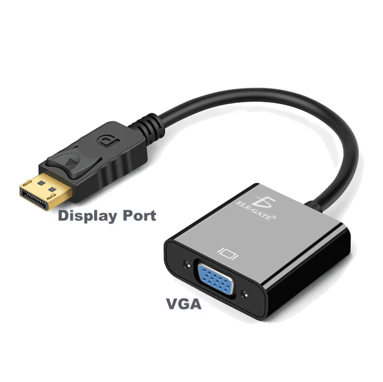 Adaptador Convertidor DisplayPort A Vga Dp Convertidor – Joinet