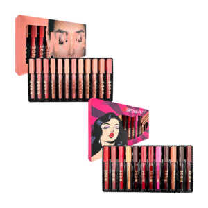 Paquete de 12 labiales líquidos en tonos nude, new nude, variedad de tonos / lip gloss / h-176 / 627-22 / 627-1 / 627-7 / ts-281