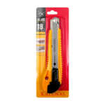 1pza Cutter mediano bicolor, para papeleria y medida de 18mm, variedad de colores  / katenai blade / wh-1772