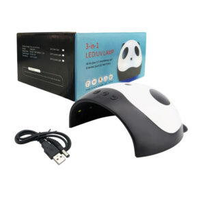 Lámpara de uñas led uv 3 en 1 con diseño de panda 36w / zy-17829 / v034 / bjd0019