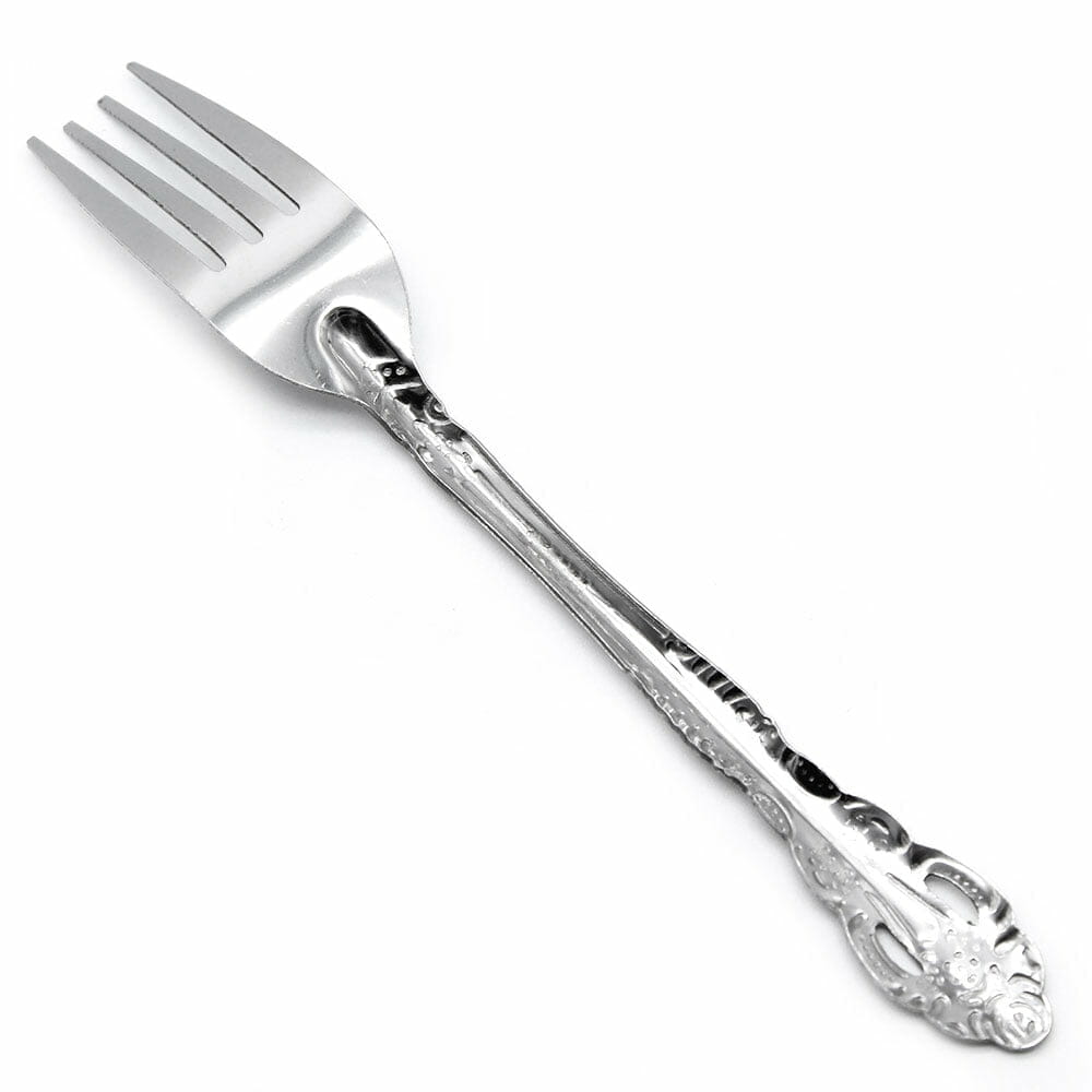 ENLOY - Juego de 12 tenedores de acero inoxidable de grado alimenticio, de  8 pulgadas, tenedores de mesa, tenedores de cubiertos, tenedores de