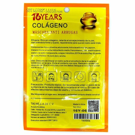 1pz mascarilla de colageno 16y-06