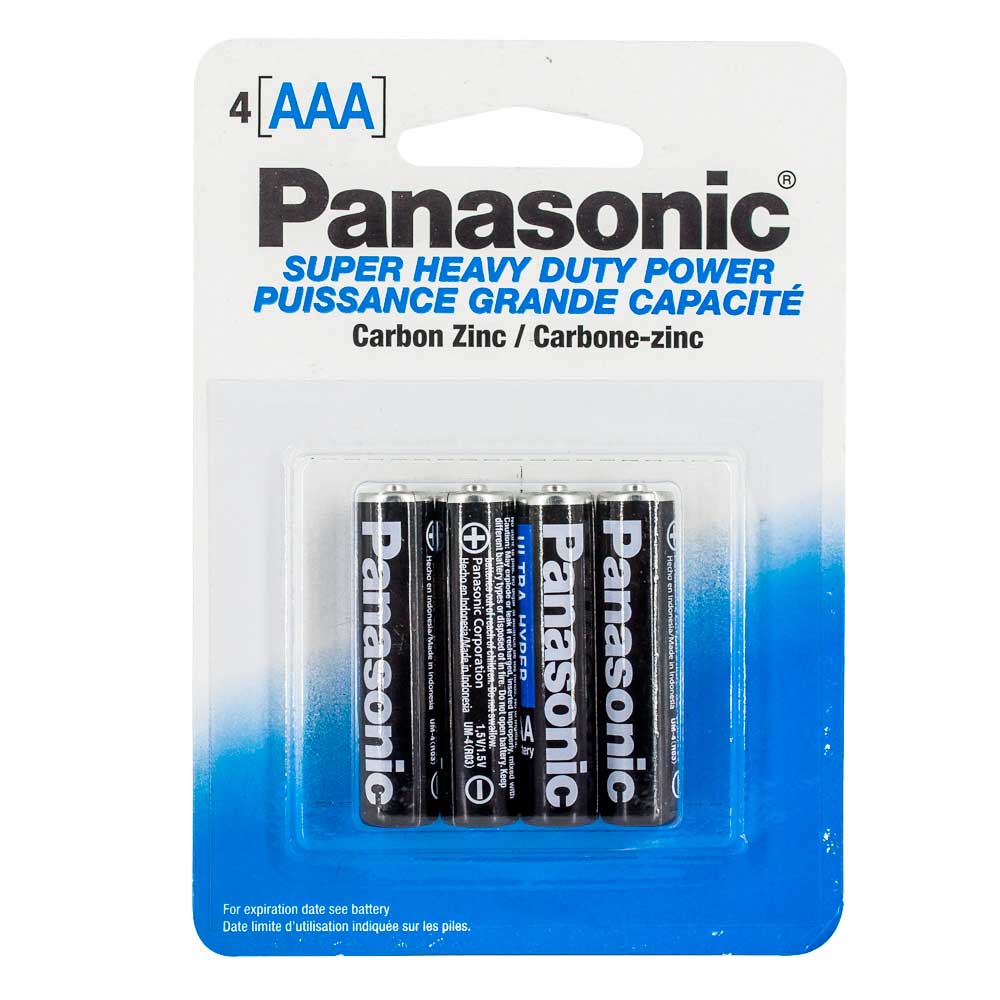 Pila AAA Zinc-Carbón Panasonic®
