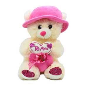 Peluche oso corazon sombrero 1631-30