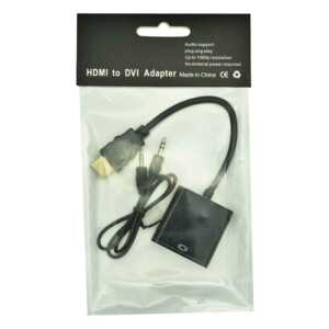 Adaptador hdmi a vga con 3.5 adapter.hdmi.dvi