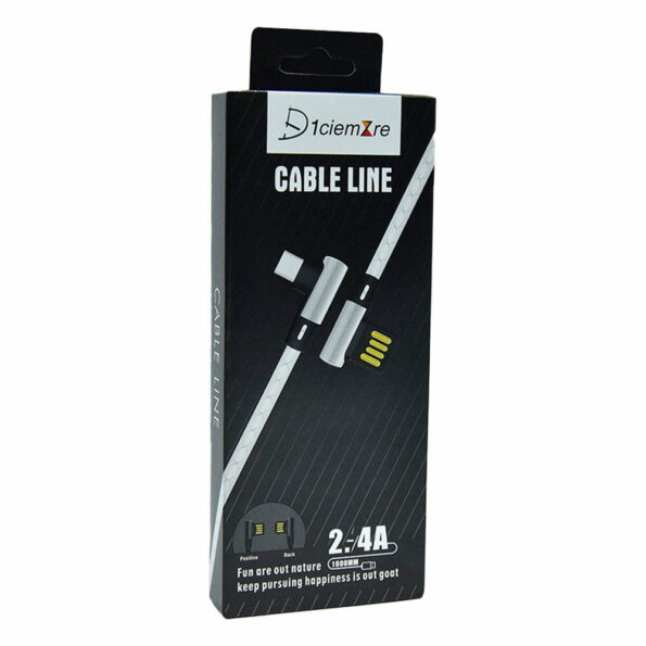 Cable tipo c 2.4a cable line bw-09