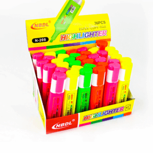 Paquete de marcatextos - con 36 pza c-8581-1