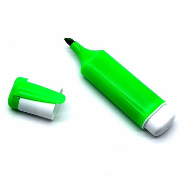 marcadores fluorescentes para resaltar textos - verde abierto