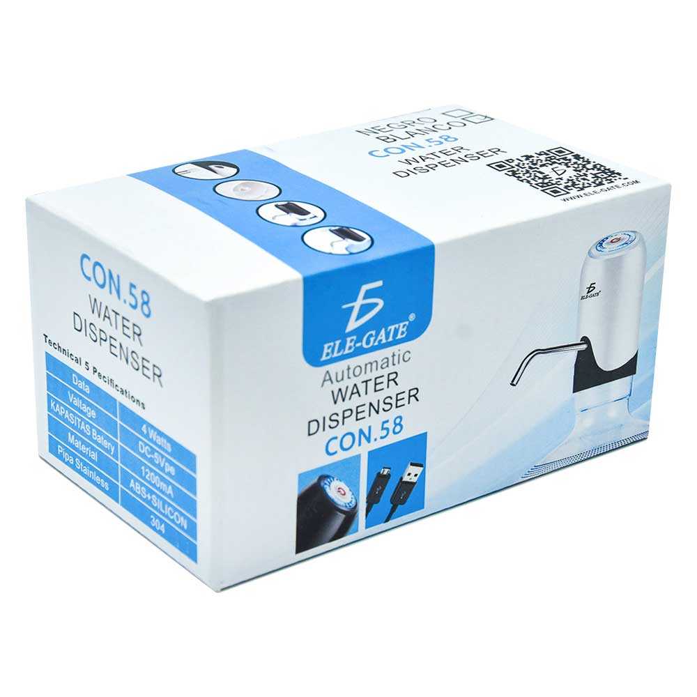 Compra online de Casa-bomba de garrafa de água carregamento usb dispensador  elétrico de água potável interruptor de garrafa de água