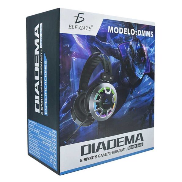 Diadema gamer con microfono dm.m5