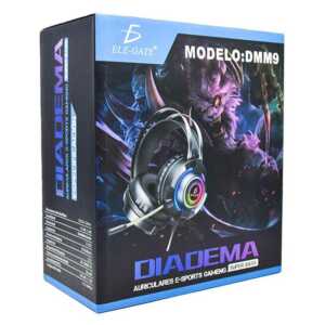 Diadema gamer con microfono dm.m9