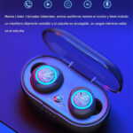 Audífonos bluetooth d10 recargable manos libres prueba agua ear.bt