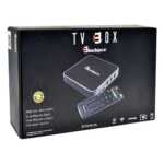 Tv box 4k blackpcs 1gb ram/8gb eo104k-bl 1