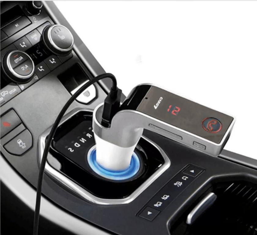 No tienes jack en tu coche? Este transmisor FM Bluetooth es lo que  necesitas para escucha Spotify, y hasta carga tu móvil, por solo 8 euros