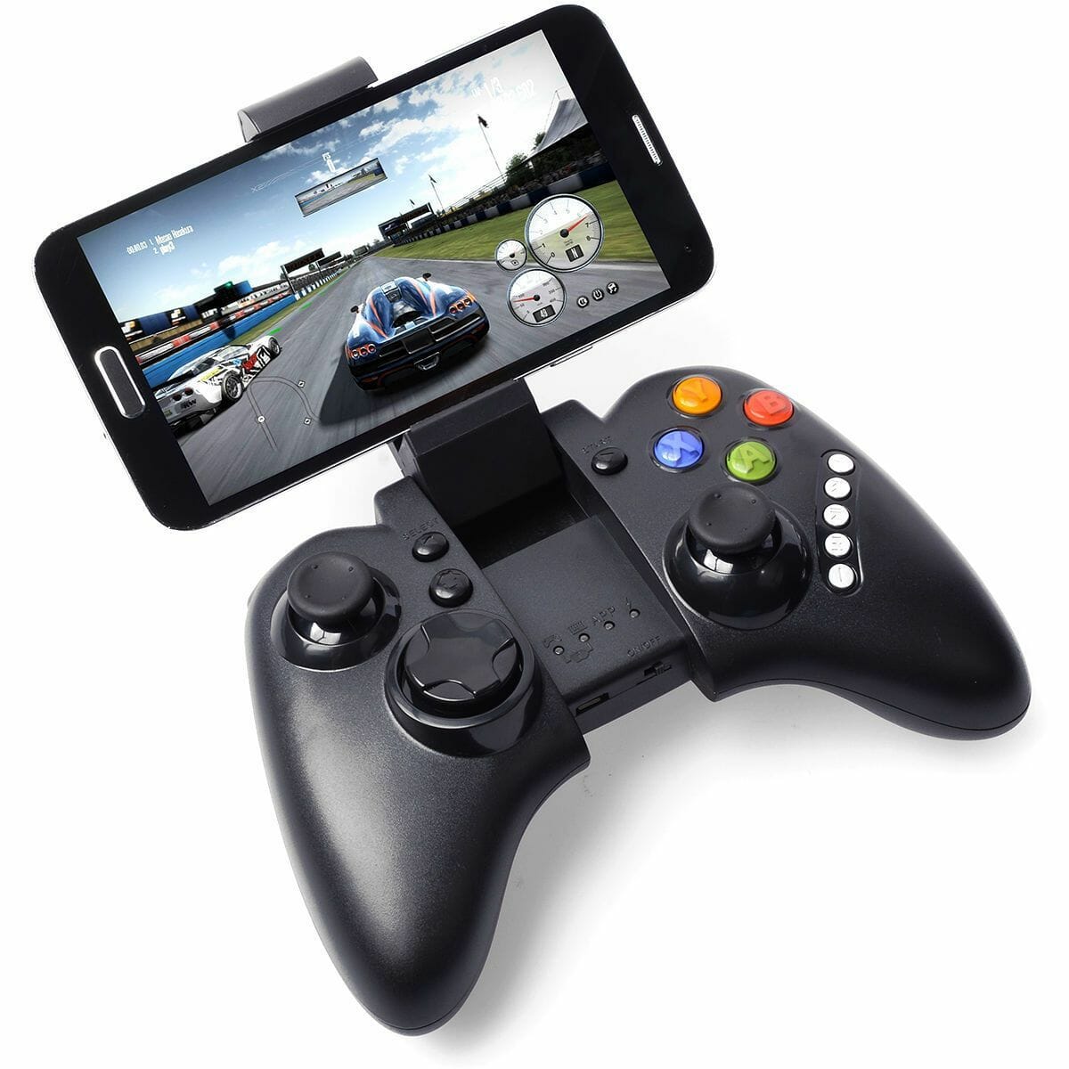 Controlador de juegos móvil actualizado, mando inalámbrico Bluetooth  Gamepad Joystick Controlador de juegos multimedia Compatible con iOS Android  Perfecto para la mayoría de los juegos Adepaton 2033304