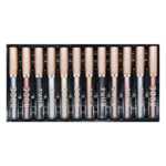 Paquete de sombras glitter 12 pzs / new nude / water eye shadow / h-193 1