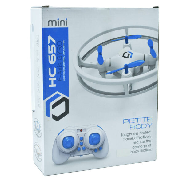 Mini dron con control r/c kikis toys hc 657 6-axis gyro
