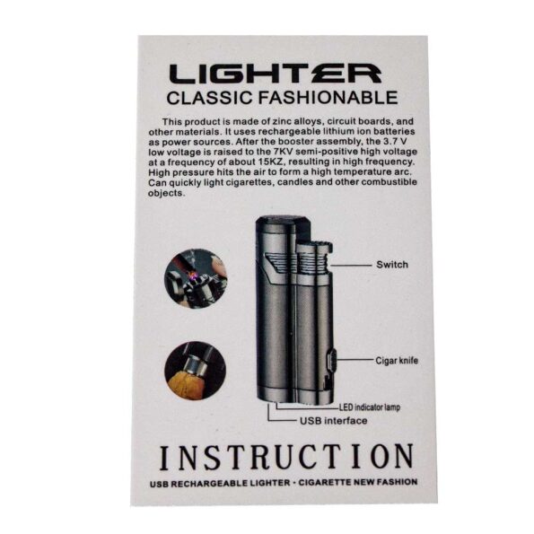 Encendedor lighter usb hl enc5763