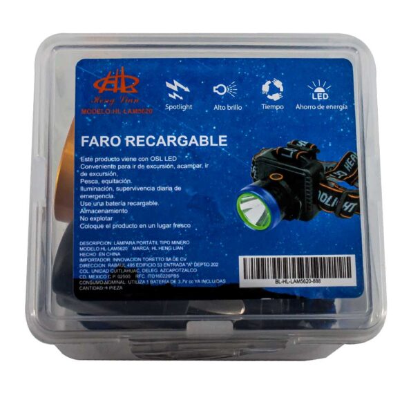 Faro recargable hl / lam5620