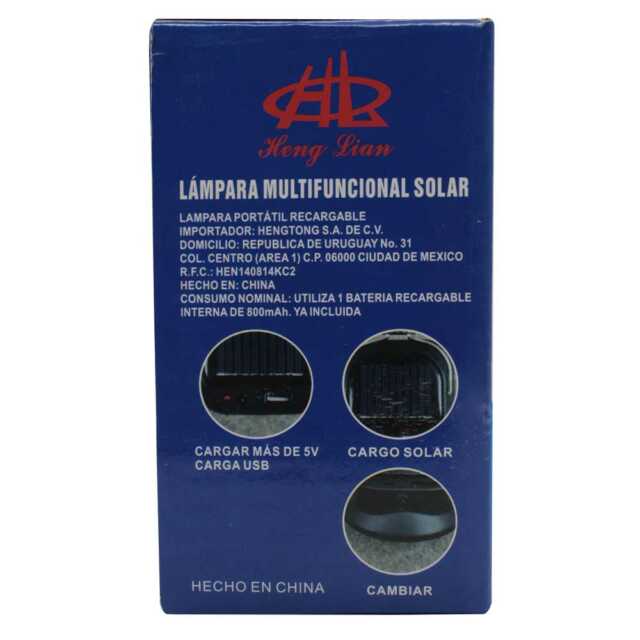 LAMPARA RECARGABLE LED HL LAM5776
