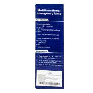 Lampara portatil recargable hl / 1 led / 30 smd / lam956