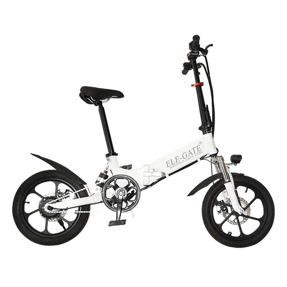 swiss+go BK-16 ebike Bicicleta Eléctrica plegable rueda 16, Motor 250w, 36v