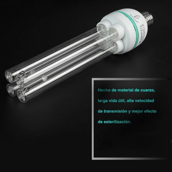 Foco sanitizante esterilizador ultravioleta uv 20w 110v ozono hog.30/hog30