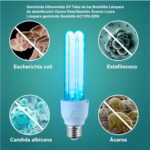 Foco sanitizante esterilizador ultravioleta uv 20w 110v ozono hog