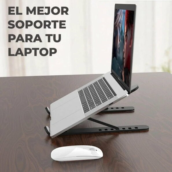 Base soporte para laptop plegable portátil y ajustable hold.48