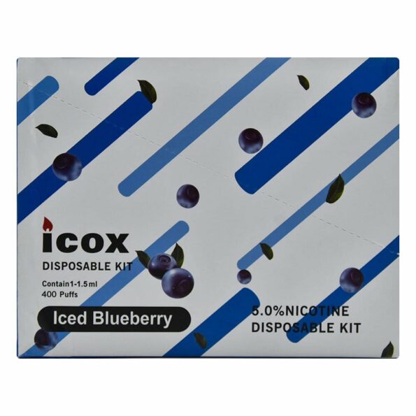 Cigarro electronico icox.icedblueberry