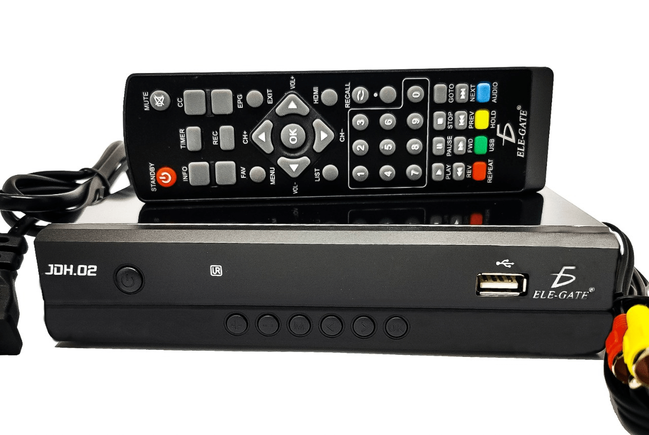 Decodificador convertidor de tv digital a canales hd / dvb-1685 – Joinet