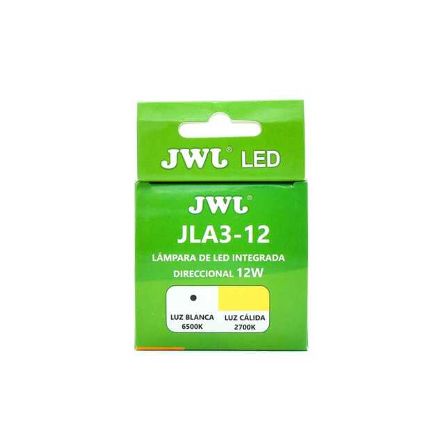 Foco led 12w luz blanca jla3-12b jwj