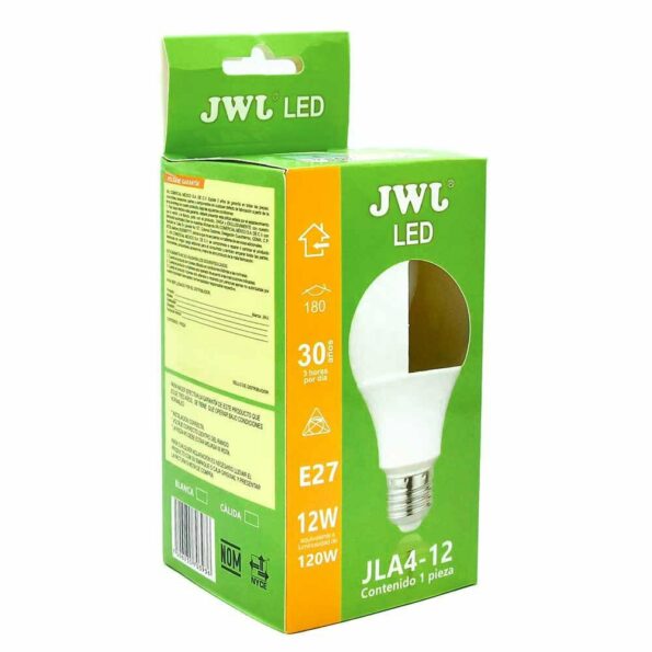 Foco led omnidireccional 12w luz blanca jla4-12b jwj