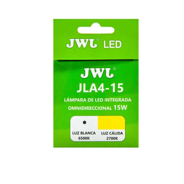 Foco led omnidireccional 15w luz blanca jla4-15b jwj