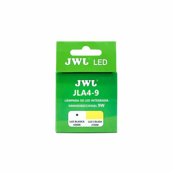 Foco led omnidireccional 9w luz blanca jla4-9b jwj