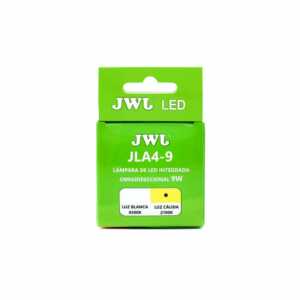 Foco led omnidireccional 9w luz cálida jla4-9c jwj