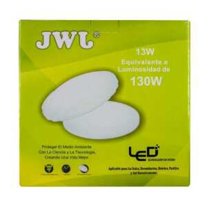 Lámpara led decorativa 13w modelo 19 jlbr-1318 jwj luz blanca