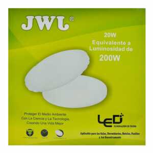 Lámpara led decorativa 20w modelo 16 jlbr-2016 jwj