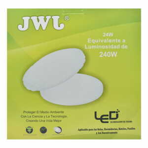 Lámpara led decorativa 24w modelo 16 jlbr-2416 marca jwj