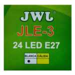 Foco led base e-27 luz blanca jle-3b marca jwj 1