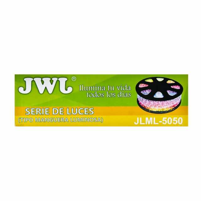 Manguera led para exterior 25 mtrs rgb jlml-5050rgb jwj