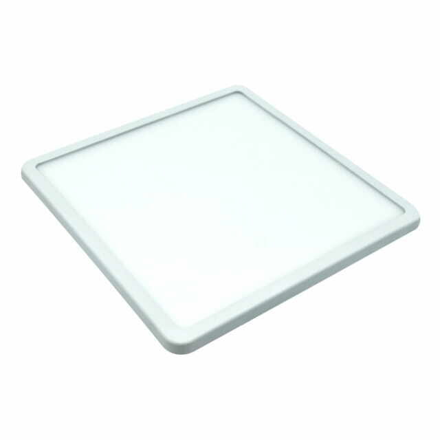 Plafón led cuadrado ajustable de 20w luz cálida jlpc-20ac