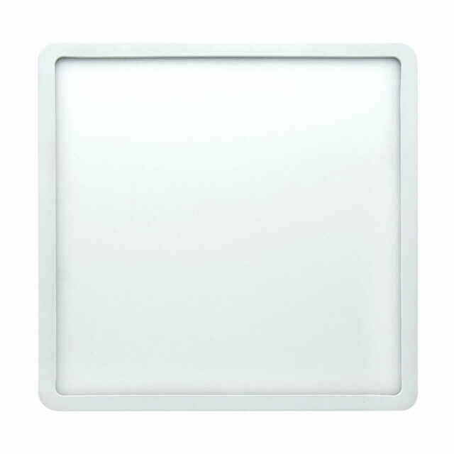 Plafón led cuadrado ajustable de 20w luz cálida jlpc-20ac