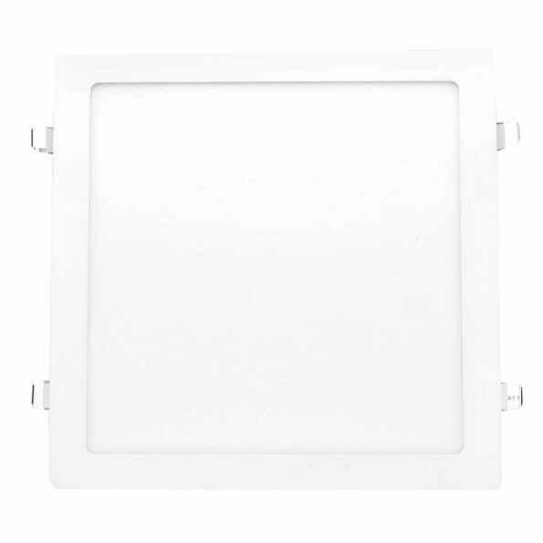 Panel de led para empotrar cuadrado 24w luz blanca jlpc-24b jwj