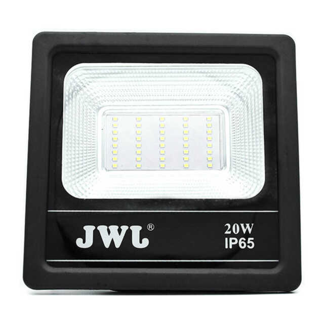 Reflector led tipo smd facetado ip65 20w luz blanca jlre-b20b jwj