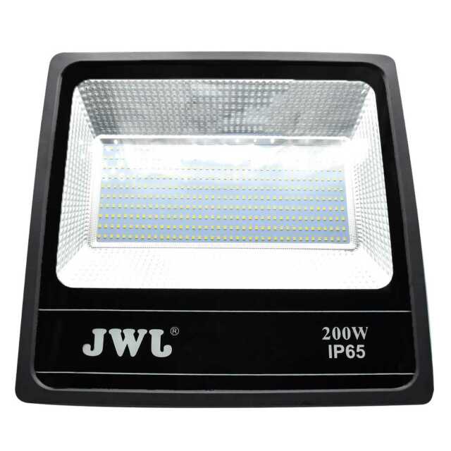 Reflector led tipo smd facetado ip65 200w luz blanca jlre-b200b jwj