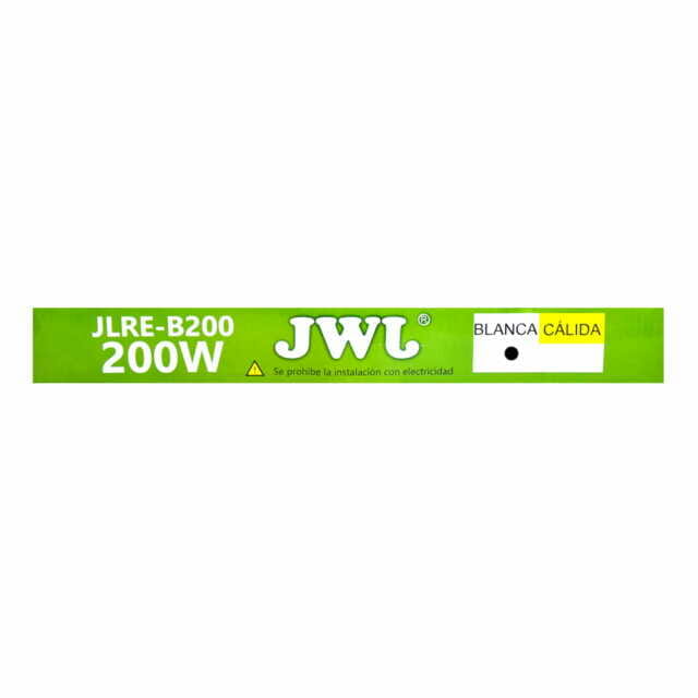 Reflector led tipo smd facetado ip65 200w luz blanca jlre-b200b jwj