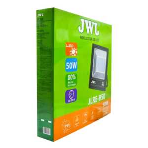 Reflector led tipo smd facetado ip65 50w luz blanca jlre-b50b marca jwj