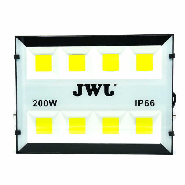 Reflector led tipo cob ip66 200w luz blanca jlre-c200b jwj