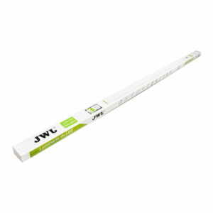 Tubo de led t5 con base integrada 18w 120cm opalino luz blanca jlt5-185b/b marca jwj